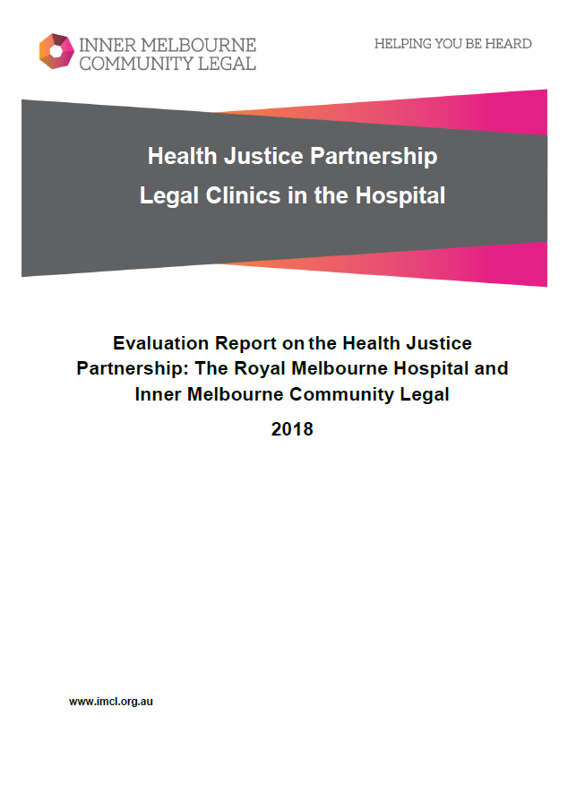Health Justice Partnership Evaluation