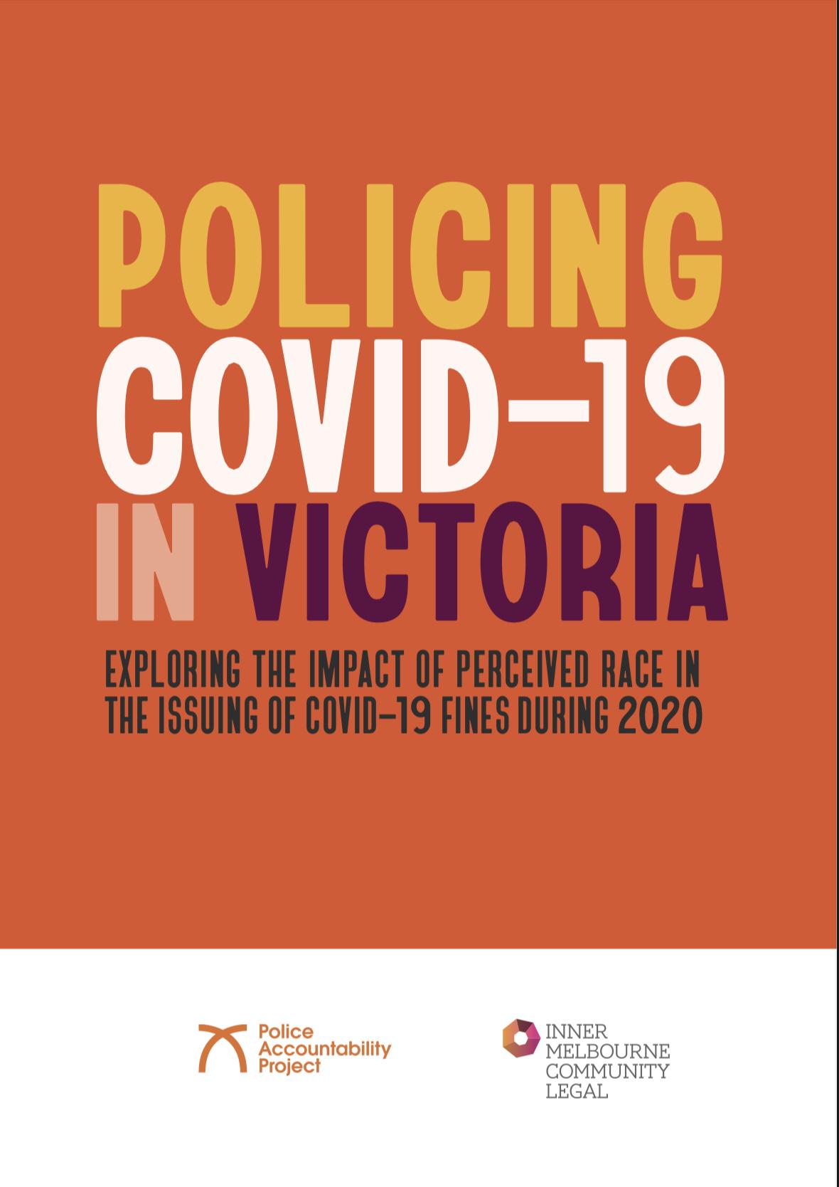 Policing COVID-19 in Victoria